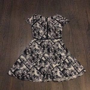 Black and White Dress